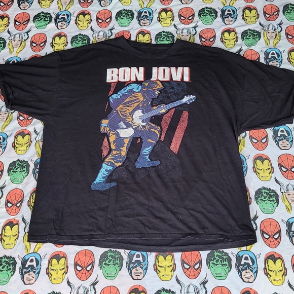 Hanes Other - Bon Jovi 2013 Concert Tour T Shirt